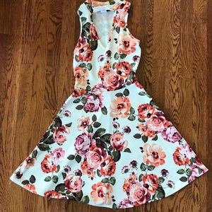 Beautiful Floral Swing Dress